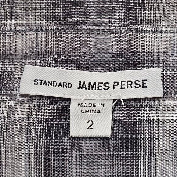 James Perse Standard Button Down M 2 - Picture 4 of 6